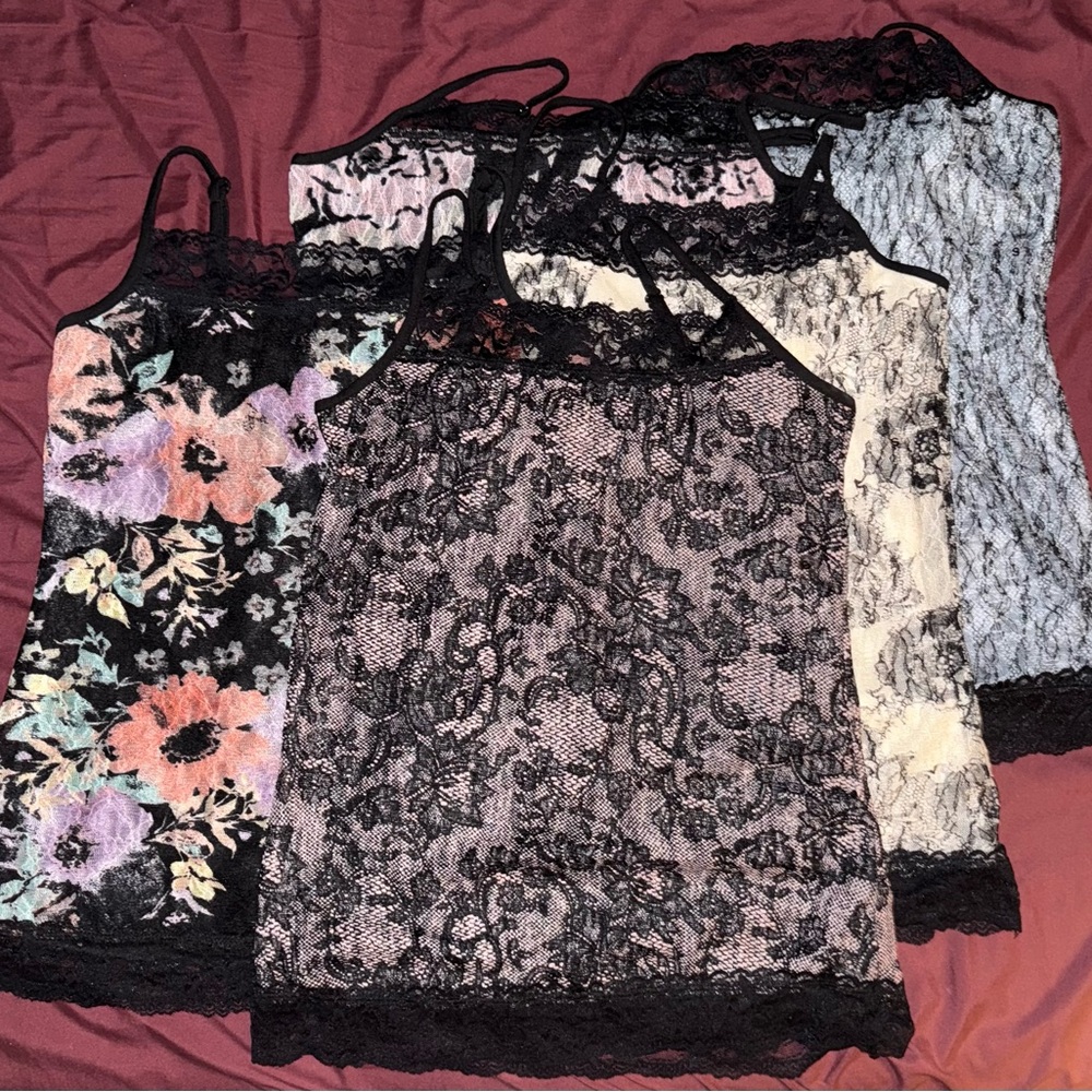 Lot of Maurices Lace Camis Size Small